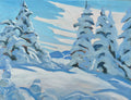 'Trees and Snow' Lawren Harris Reproduction