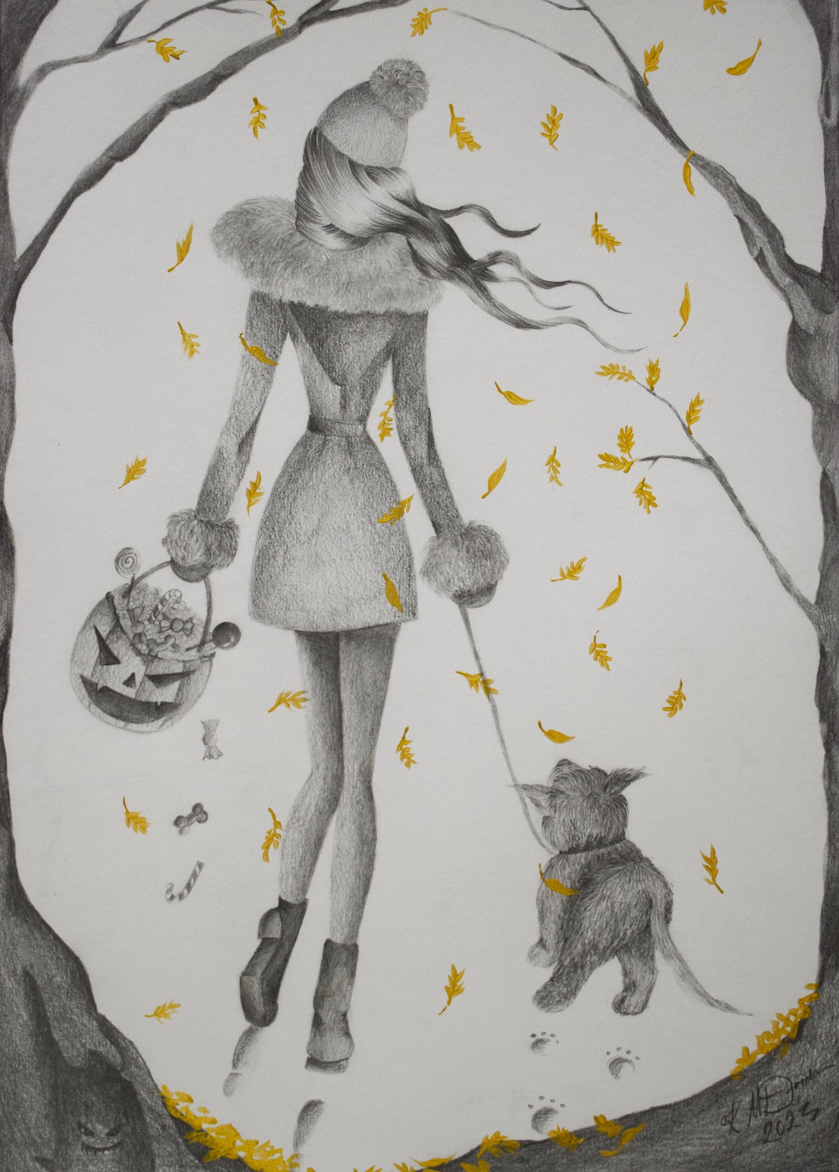 Trick or Treat - Drawing
