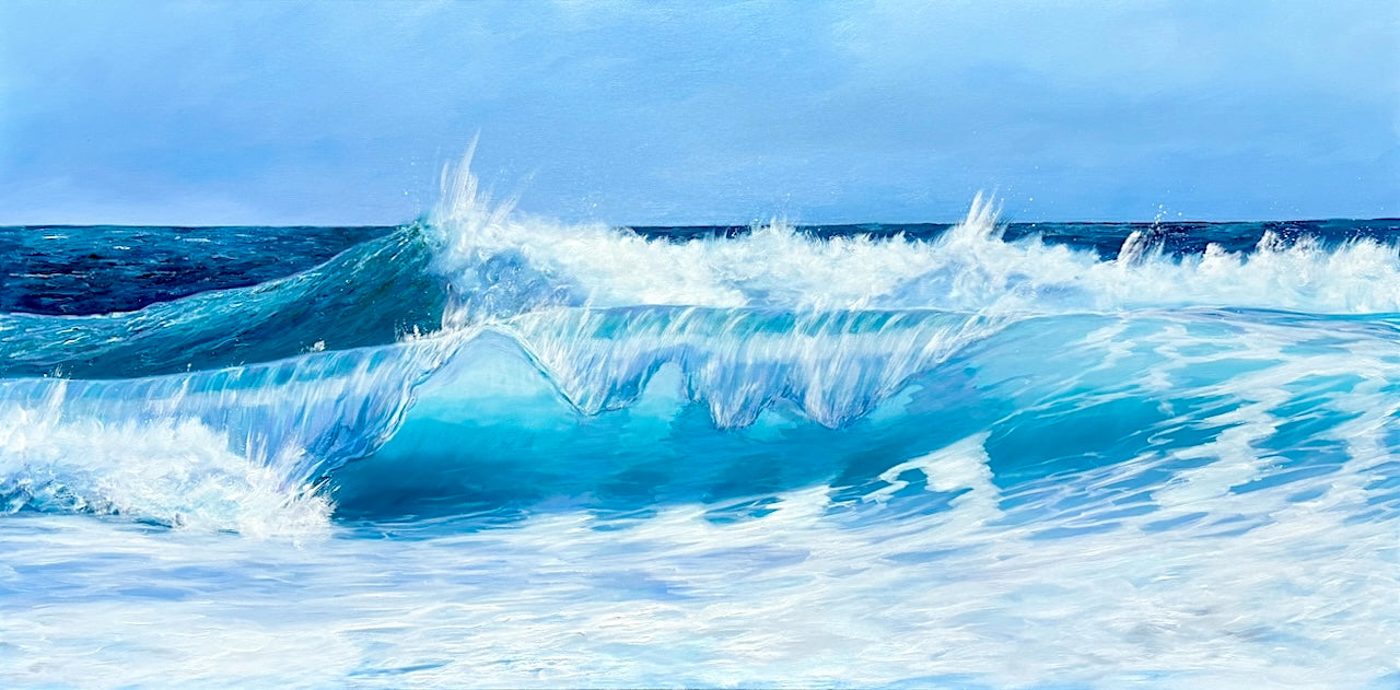 Turquoise Ocean Waves II