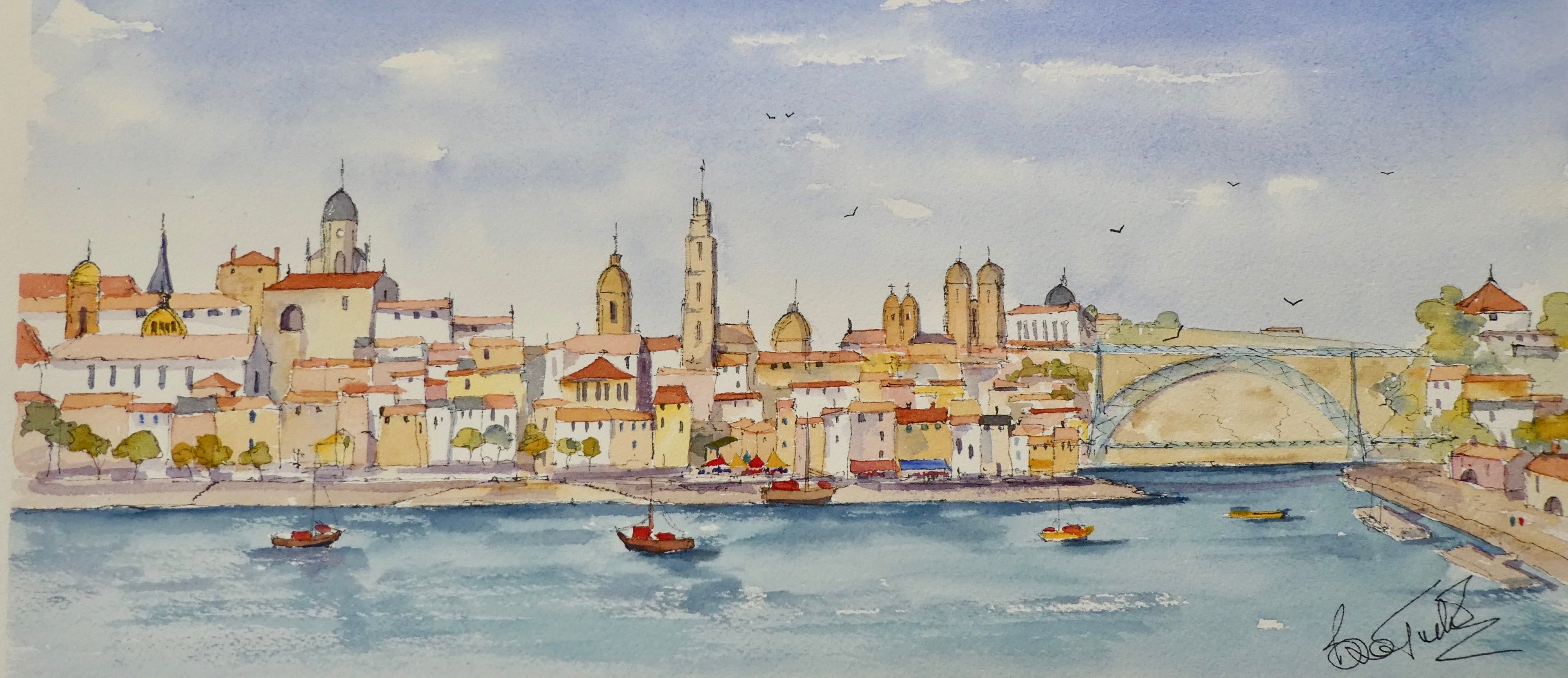 Panorama of Porto