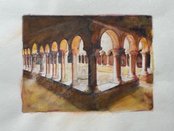 Cloister of Santo Stefano in Venice