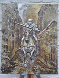 Knight's Gallant Ride: A 3D Sculptural