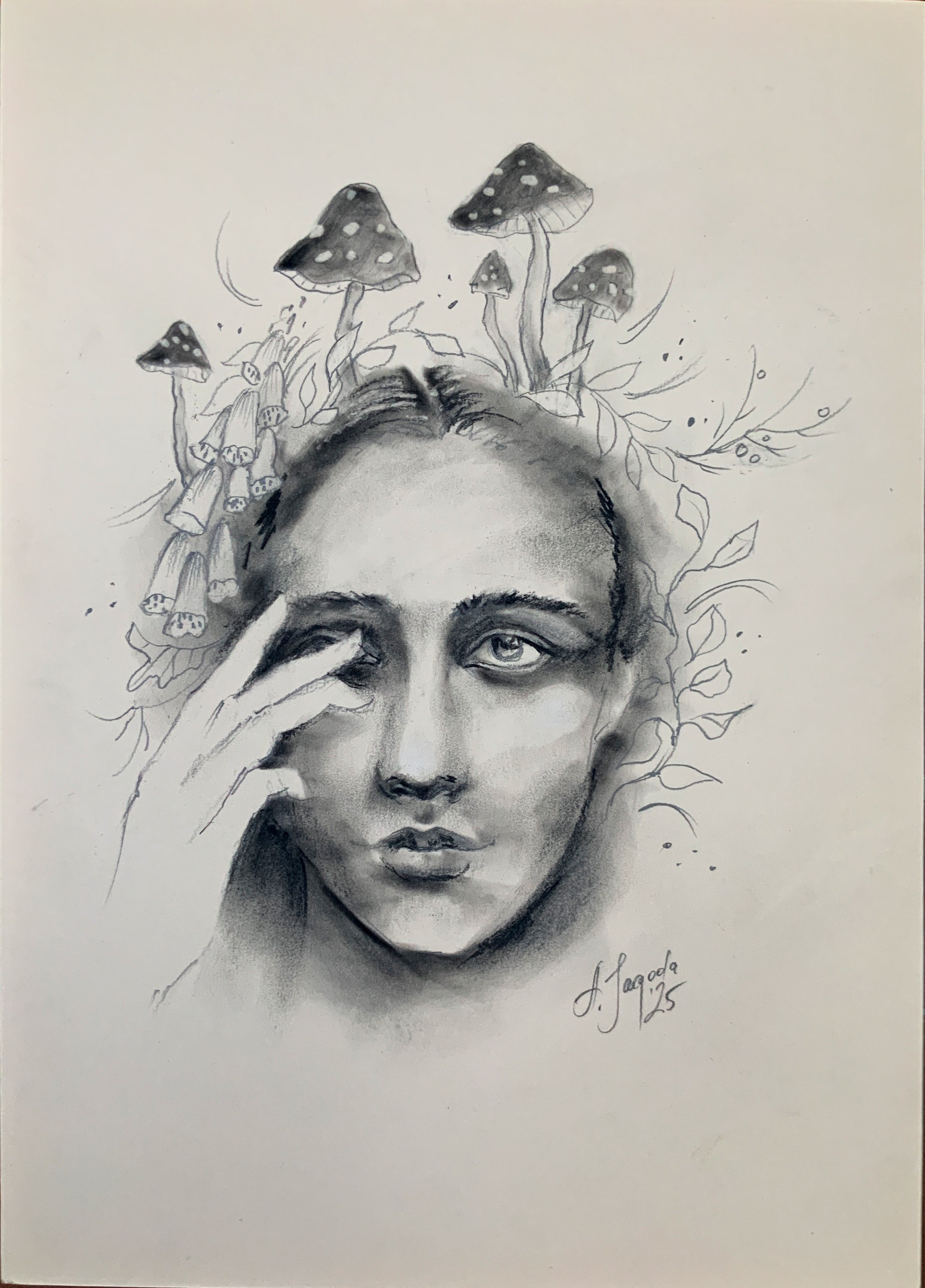 Growth Within - surreal portrait