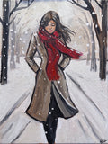 Walking In The SNowfall