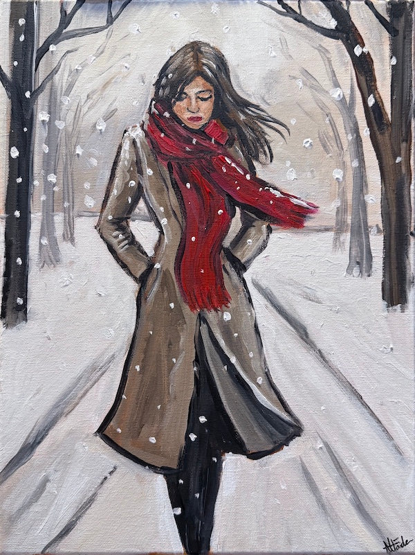 Walking In The SNowfall