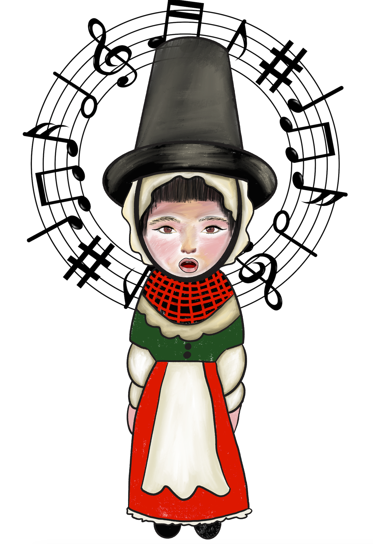 Musical Welsh girl