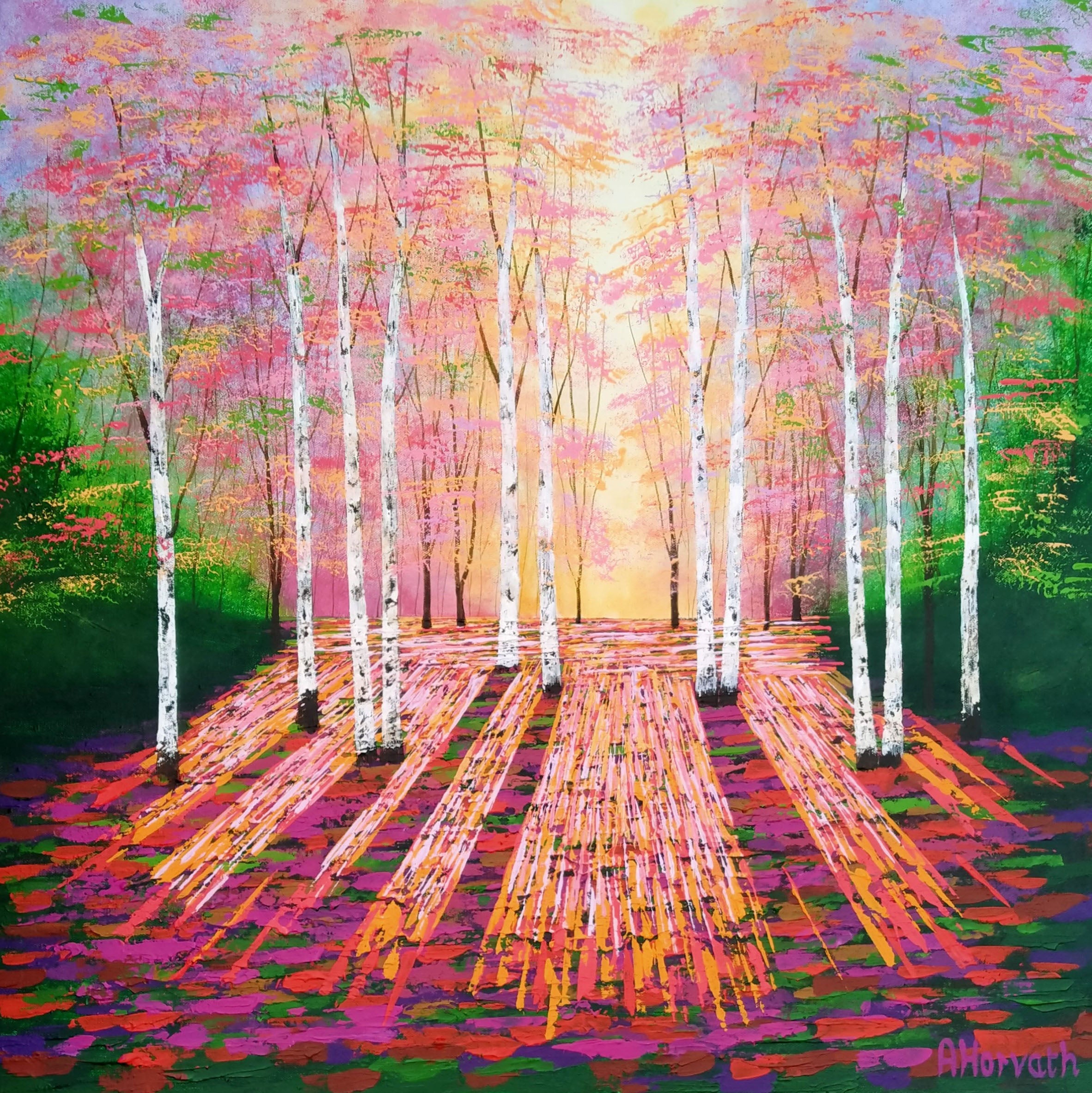 Woodland Shimmer, Golden Light