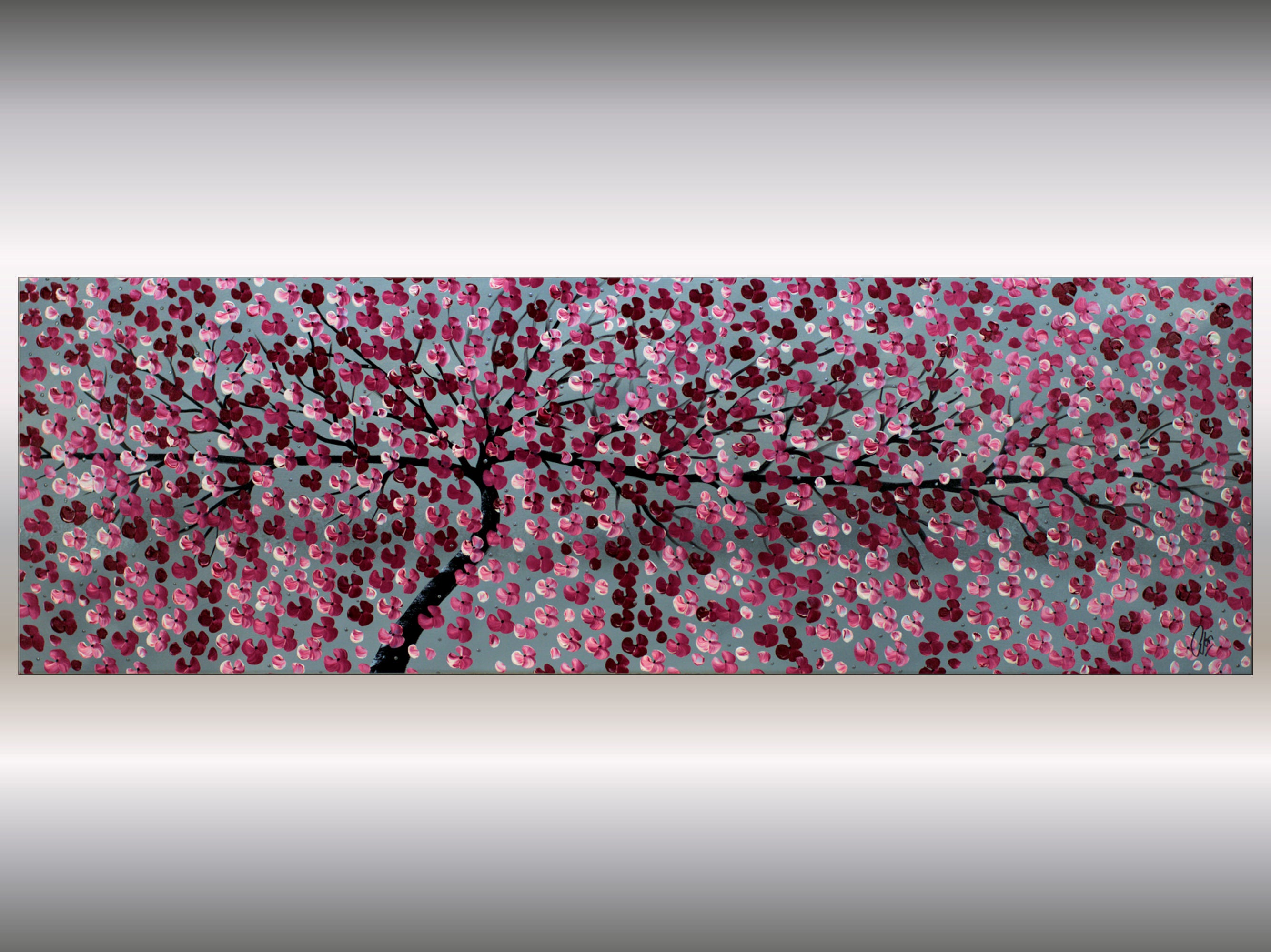 Forever Spring - Acrylic Painting Cherry Blossoms