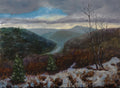 Wye Valley View in Winter