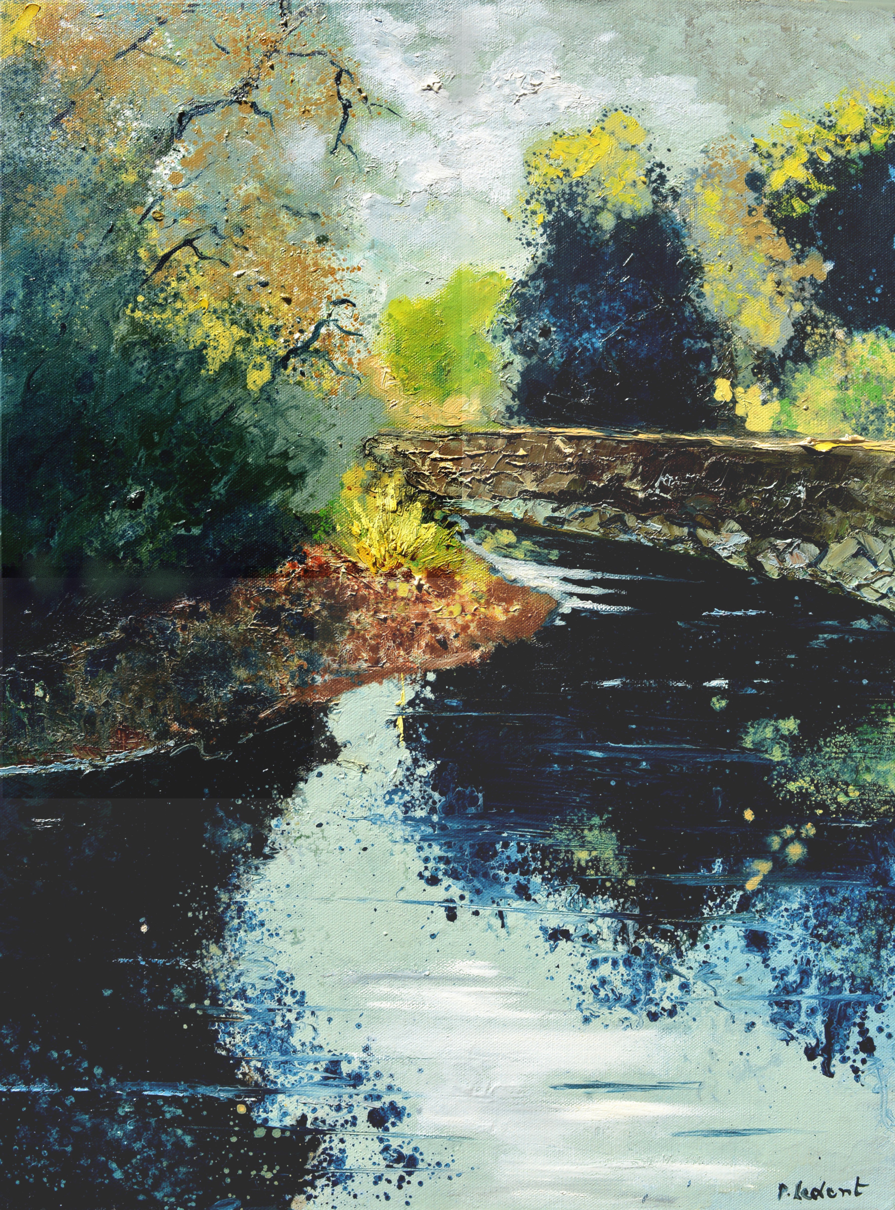 Light on my river