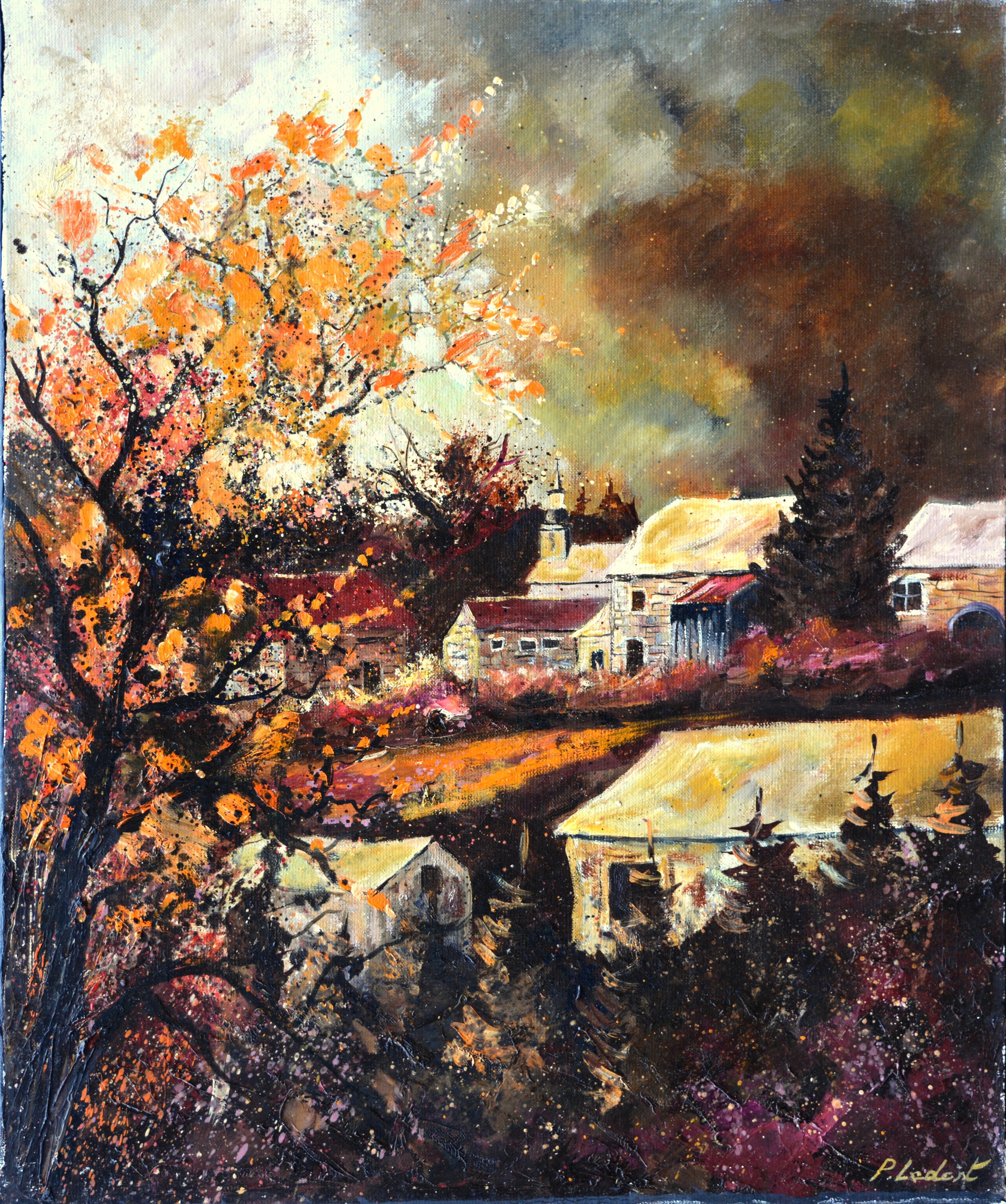 Little Village in the Belgian Ardenne