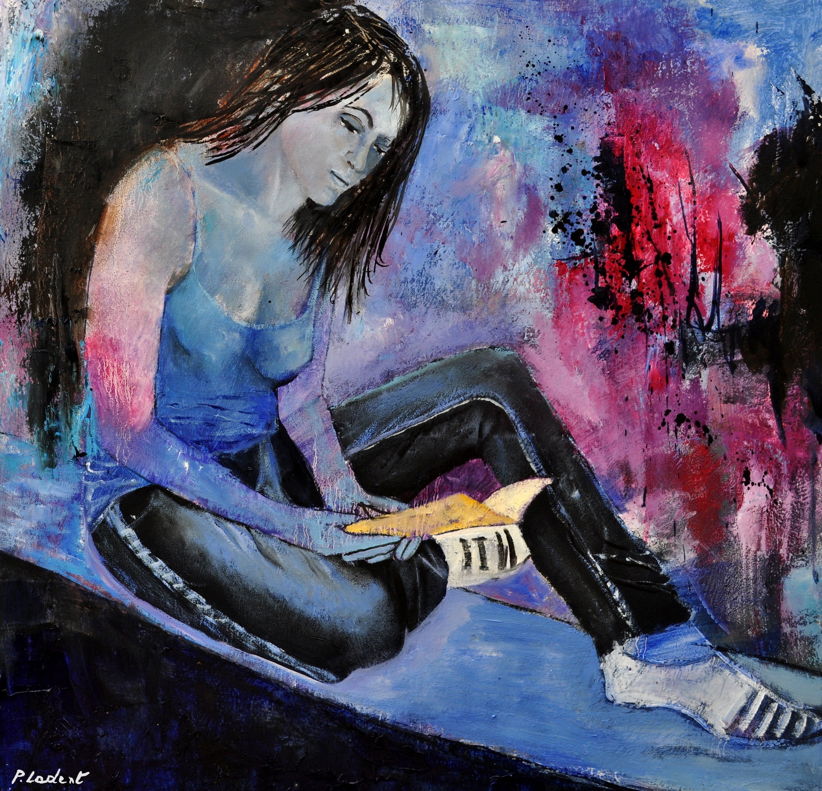 Girl reading