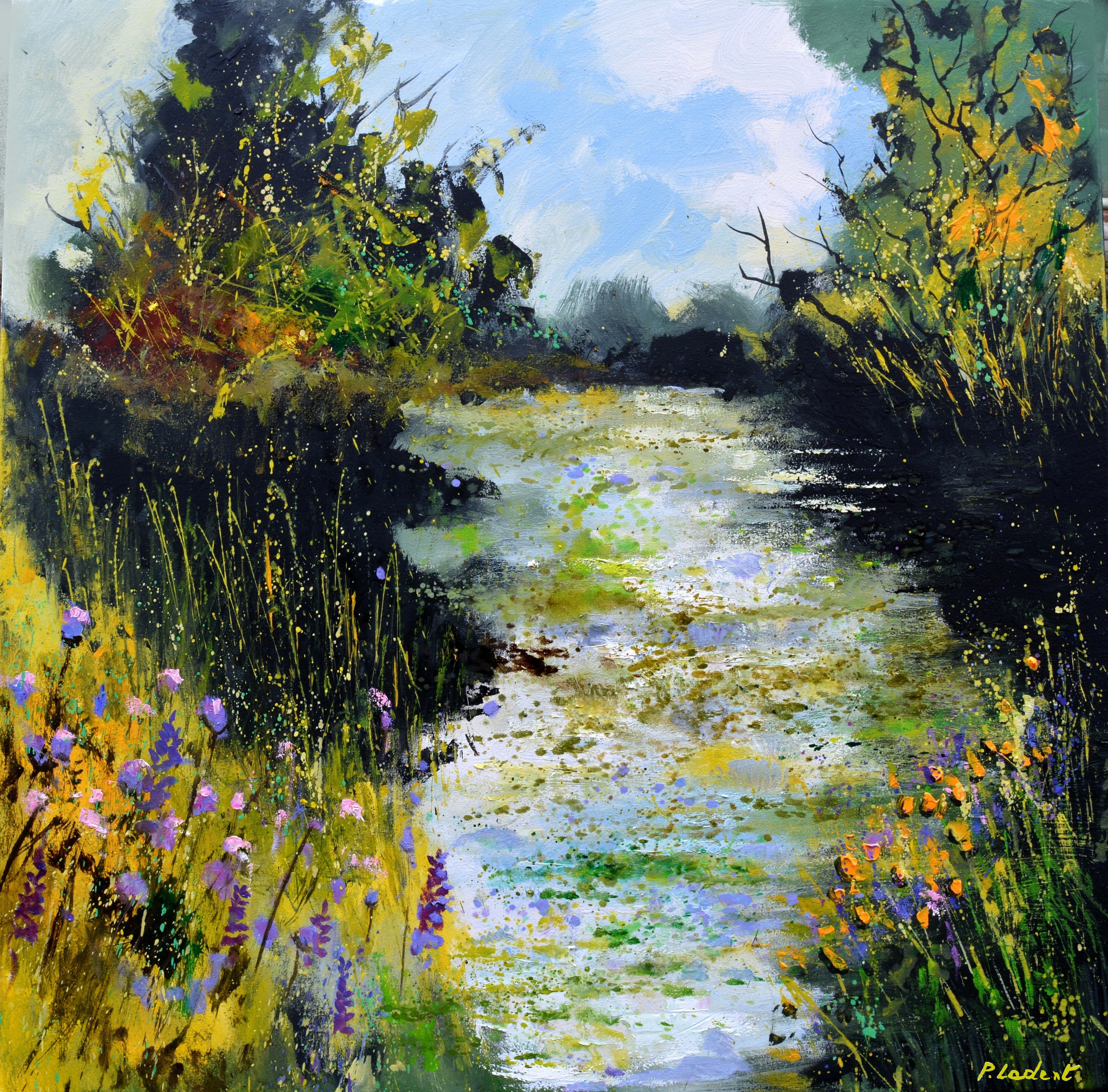 Quiet waters