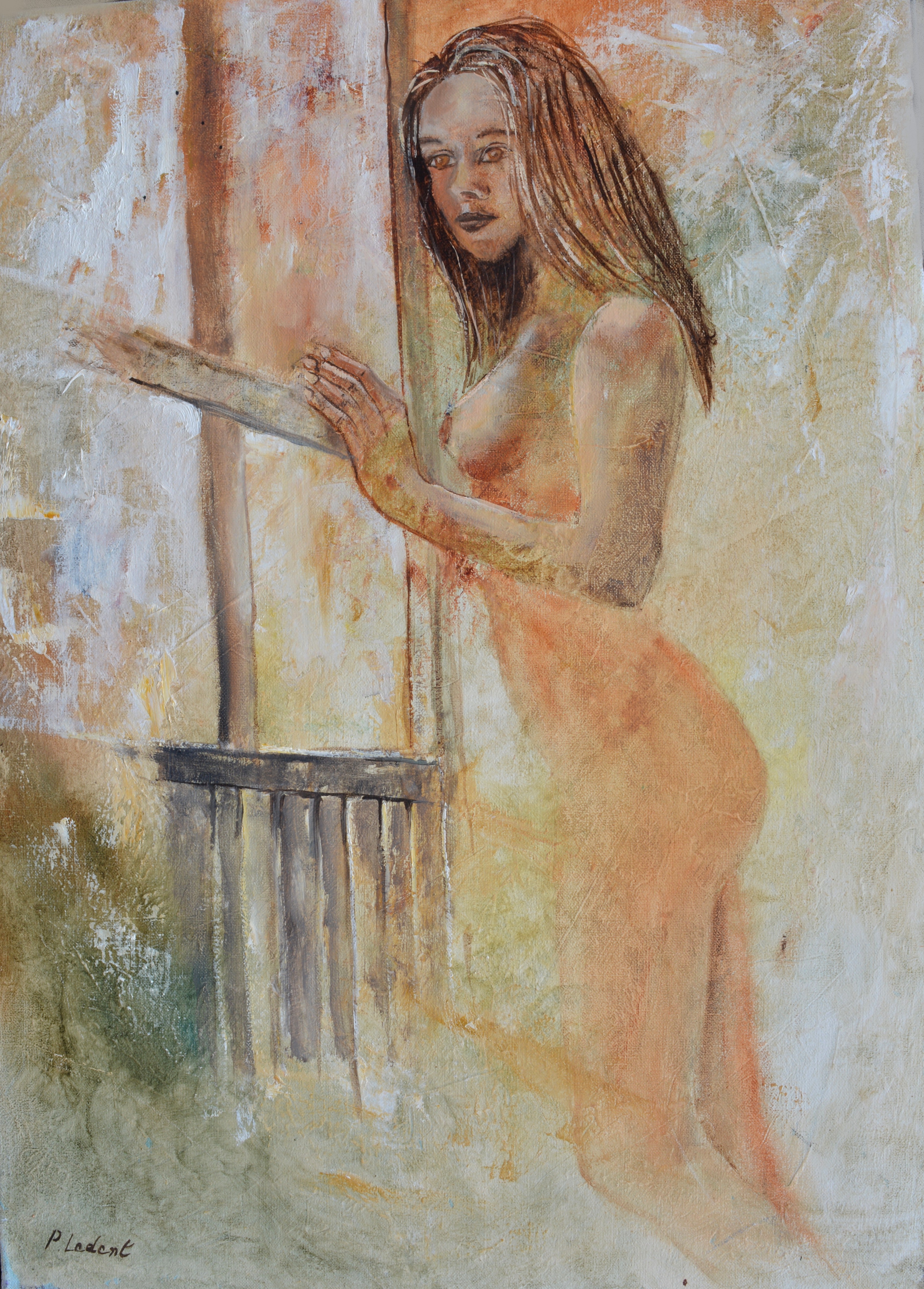 Lucy at her window