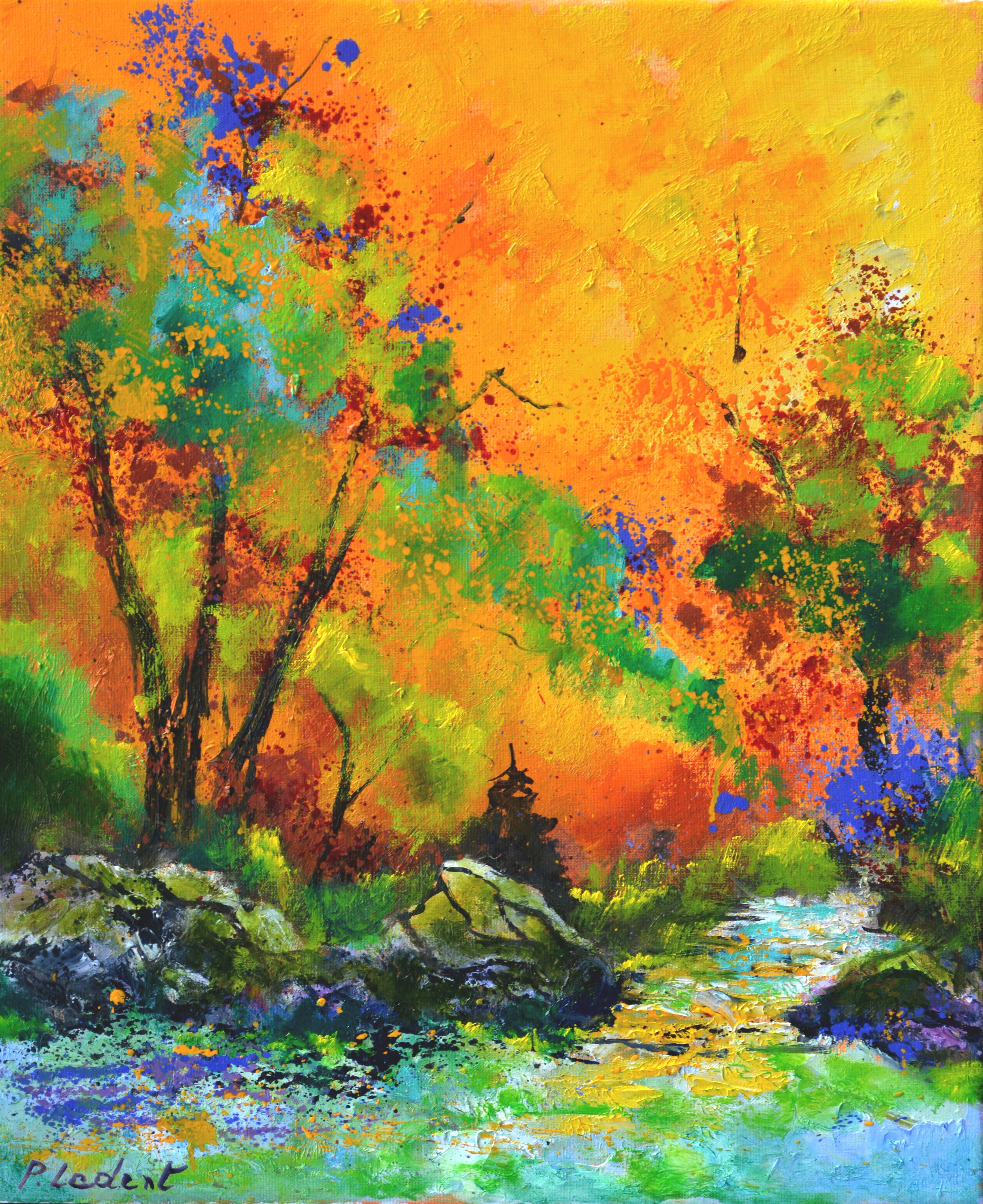 river in autumn